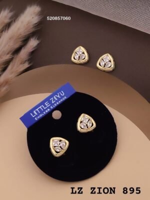 ZURI-895 Anti Tarnish Imported Earrings - Kiyu ziyu By Anjni Creation