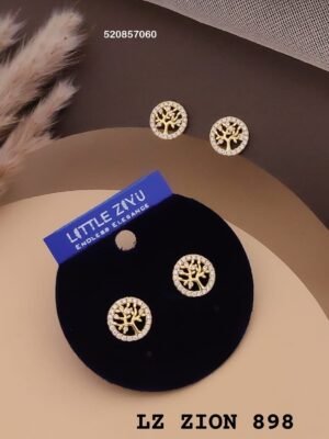 ZURI-898 Anti Tarnish Imported Earrings - Kiyu ziyu By Anjni Creation