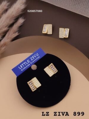ZURI-899 Anti Tarnish Imported Earrings - Kiyu ziyu By Anjni Creation