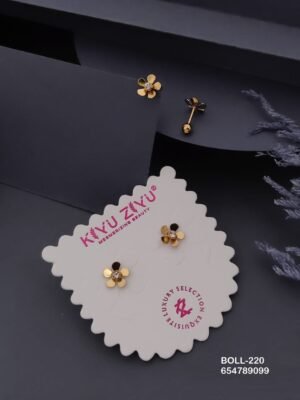 BOLL-220 Anti-Tarnish Stainless Steel Boll Back Studs - Kiyu ziyu By Anjni Creation
