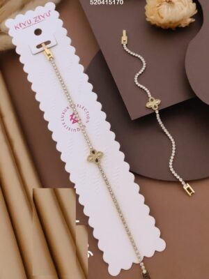 BR-10983 Anti-Tarnish Stainless Steel Chain Bracelets - Kiyu ziyu By Anjni Creation