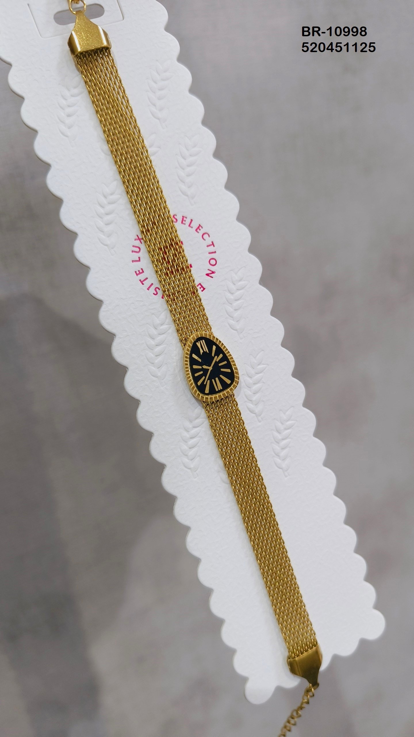 BR-10998 Anti-Tarnish Stainless Steel Chain Bracelets - Kiyu ziyu By Anjni Creation