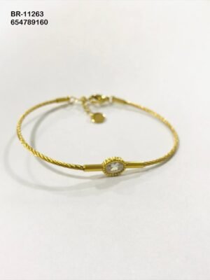BR-11263 Anti-Tarnish Stainless Steel Bracelet - Kiyu ziyu By Anjni Creation