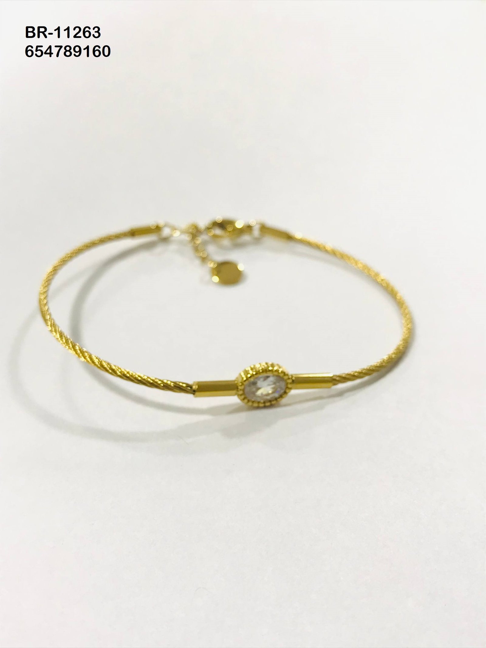 BR-11263 Anti-Tarnish Stainless Steel Bracelet - Kiyu ziyu By Anjni Creation