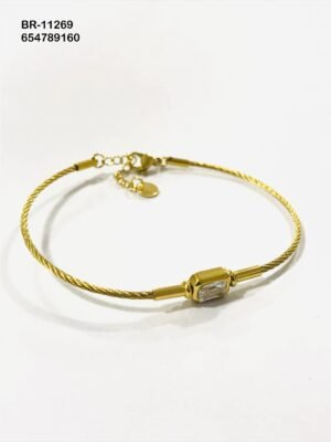 BR-11269 Anti-Tarnish Stainless Steel Bracelet - Kiyu ziyu By Anjni Creation
