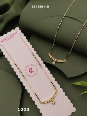 MS-1003 Anti-Tarnish Imported Mangalsutra - Kiyu ziyu By Anjni Creation