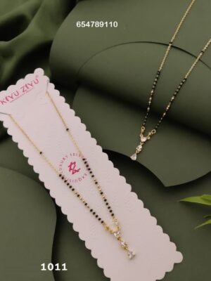 MS-1011 Anti-Tarnish Imported Mangalsutra - Kiyu ziyu By Anjni Creation