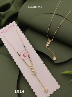 MS-1014 Anti-Tarnish Imported Mangalsutra - Kiyu ziyu By Anjni Creation