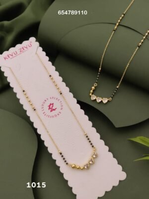 MS-1015 Anti-Tarnish Imported Mangalsutra - Kiyu ziyu By Anjni Creation