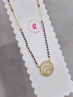 MS-862 Anti-Tarnish Imported Mangalsutra - Kiyu ziyu By Anjni Creation