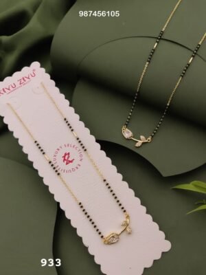 MS-933 Anti-Tarnish Imported Mangalsutra - Kiyu ziyu By Anjni Creation