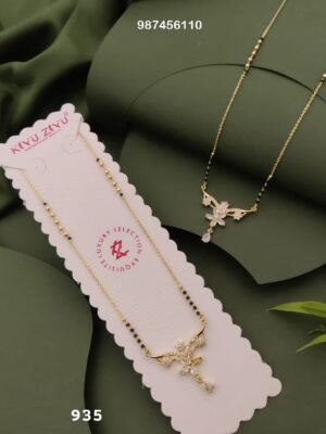 MS-935 Anti-Tarnish Imported Mangalsutra - Kiyu ziyu By Anjni Creation
