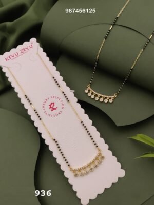 MS-936 Anti-Tarnish Imported Mangalsutra - Kiyu ziyu By Anjni Creation