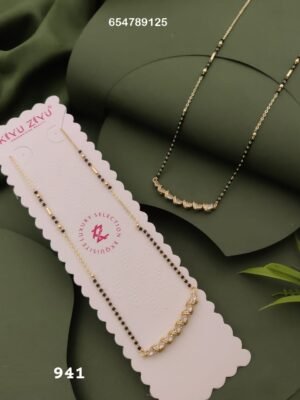 MS-941 Anti-Tarnish Imported Mangalsutra - Kiyu ziyu By Anjni Creation