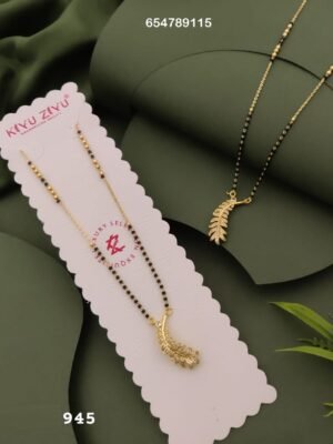 MS-945 Anti-Tarnish Imported Mangalsutra - Kiyu ziyu By Anjni Creation