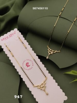 MS-947 Anti-Tarnish Imported Mangalsutra - Kiyu ziyu By Anjni Creation