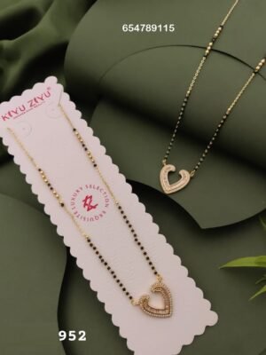 MS-952 Anti-Tarnish Imported Mangalsutra - Kiyu ziyu By Anjni Creation