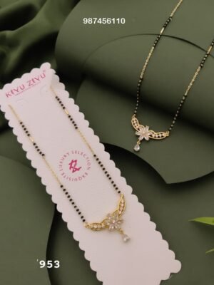 MS-953 Anti-Tarnish Imported Mangalsutra - Kiyu ziyu By Anjni Creation