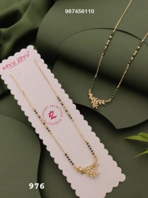 MS-976 Anti-Tarnish Imported Mangalsutra - Kiyu ziyu By Anjni Creation