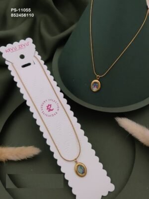PS-11055 Anti-Tarnish Stainless Steel  Necklace