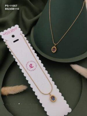 PS-11057 Anti-Tarnish Stainless Steel  Necklace