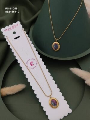 PS-11058 Anti-Tarnish Stainless Steel  Necklace