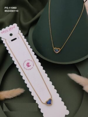 PS-11060 Anti-Tarnish Stainless Steel  Necklace