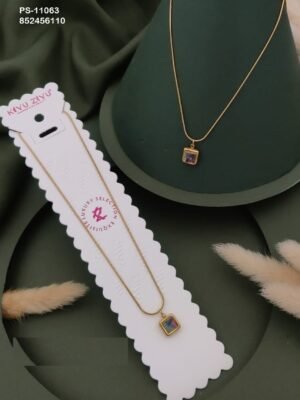 PS-11063 Anti-Tarnish Stainless Steel  Necklace