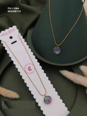PS-11064 Anti-Tarnish Stainless Steel  Necklace
