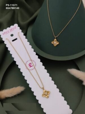 PS-11071 Anti-Tarnish Stainless Steel  Necklace