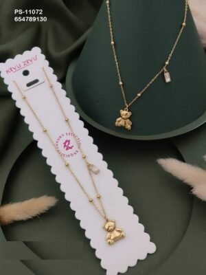 PS-11072 Anti-Tarnish Stainless Steel  Necklace