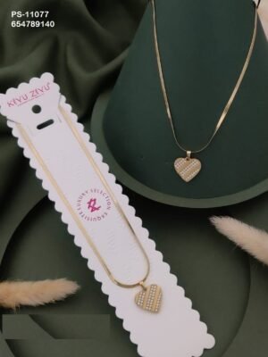 PS-11077 Anti-Tarnish Stainless Steel  Necklace