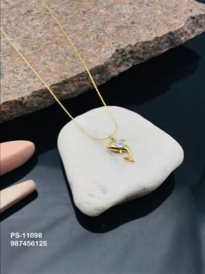 PS-11098 Anti-Tarnish Stainless Steel Necklace - Kiyu ziyu By Anjni Creation