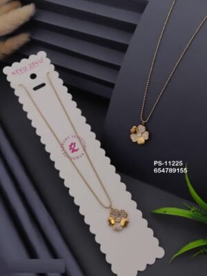 PS-11225 Anti-Tarnish Stainless Steel Necklace - Kiyu ziyu By Anjni Creation