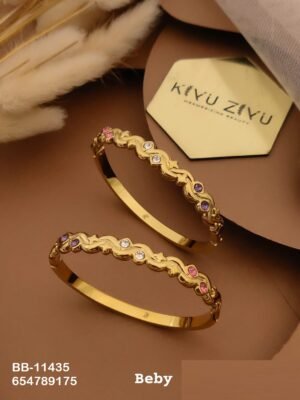 BB-11435 Anti-Tarnish Stainless Steel Baby Size (2.4) - Kiyu ziyu By Anjni Creation