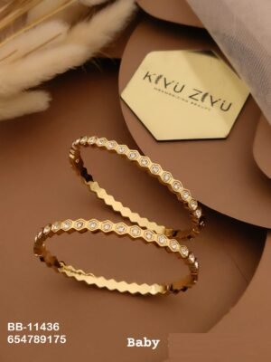 BB-11436 Anti-Tarnish Stainless Steel Baby Size (2.4) - Kiyu ziyu By Anjni Creation