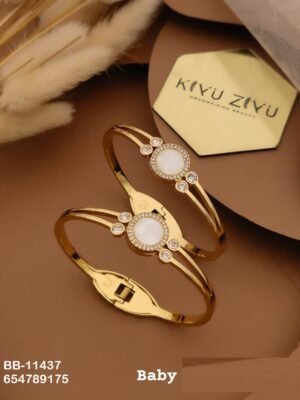 BB-11437 Anti-Tarnish Stainless Steel Baby Size (2.4) - Kiyu ziyu By Anjni Creation
