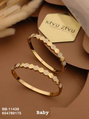 BB-11438 Anti-Tarnish Stainless Steel Baby Size (2.4) - Kiyu ziyu By Anjni Creation