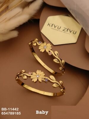BB-11442 Anti-Tarnish Stainless Steel Baby Size (2.4) - Kiyu ziyu By Anjni Creation
