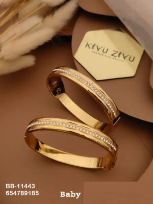 BB-11443 Anti-Tarnish Stainless Steel Baby Size (2.4) - Kiyu ziyu By Anjni Creation