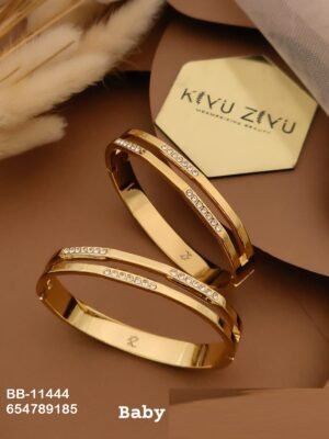 BB-11444 Anti-Tarnish Stainless Steel Baby Size (2.4) - Kiyu ziyu By Anjni Creation