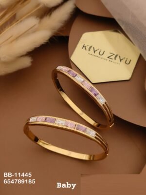 BB-11445 Anti-Tarnish Stainless Steel Baby Size (2.4) - Kiyu ziyu By Anjni Creation