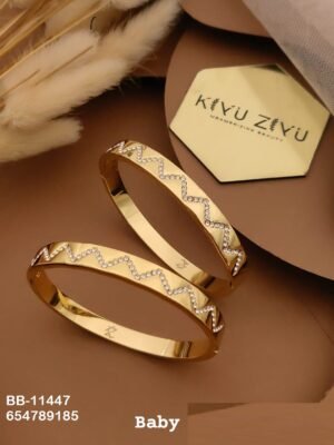 BB-11447 Anti-Tarnish Stainless Steel Baby Size (2.4) - Kiyu ziyu By Anjni Creation
