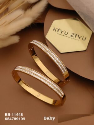 BB-11448 Anti-Tarnish Stainless Steel Baby Size (2.4) - Kiyu ziyu By Anjni Creation