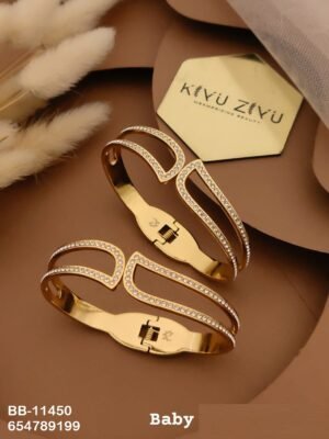 BB-11450 Anti-Tarnish Stainless Steel Baby Size (2.4) - Kiyu ziyu By Anjni Creation