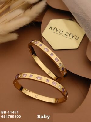 BB-11451 Anti-Tarnish Stainless Steel Baby Size (2.4) - Kiyu ziyu By Anjni Creation
