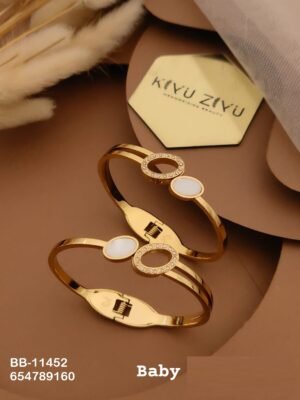 BB-11452 Anti-Tarnish Stainless Steel Baby Size (2.4) - Kiyu ziyu By Anjni Creation