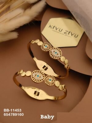 BB-11453 Anti-Tarnish Stainless Steel Baby Size (2.4) - Kiyu ziyu By Anjni Creation