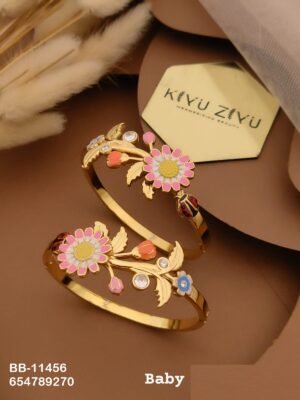 BB-11456 Anti-Tarnish Stainless Steel Baby Size (2.4) - Kiyu ziyu By Anjni Creation