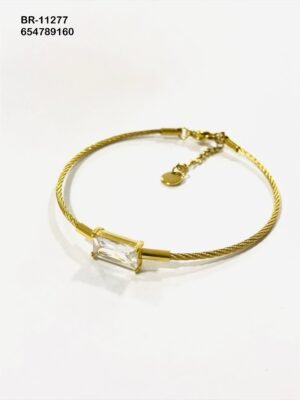 BR-11277 Anti-Tarnish Stainless Steel Bracelet - Kiyu ziyu By Anjni Creation